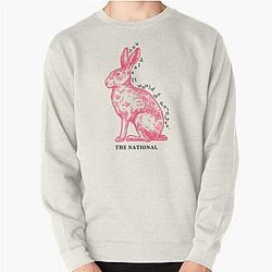 you said it would be painless.  The National, -quot-Pink Rabbits-quot-    Pullover Sweatshirt