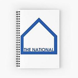 The National (Band) - Logo Spiral Notebook
