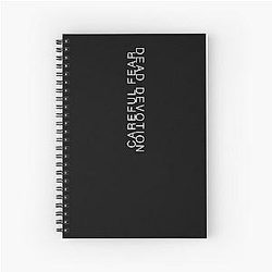 The National - Don´t Swallow The Cap Spiral Notebook