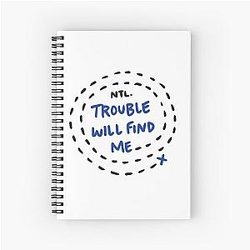 Trouble will find me - The National Spiral Notebook