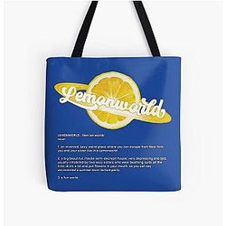 The National (Band) - Lemonworld Meaning (High Violet) All Over Print Tote Bag