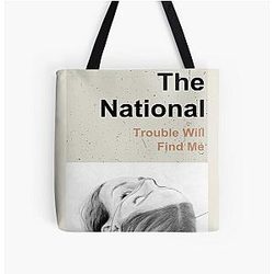 The National - Trouble Will Find Me All Over Print Tote Bag