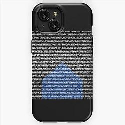 The National (Band) Logo (Sleep Well Beast) and Lyrics iPhone Tough Case