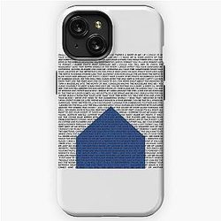 The National (Band) Logo (Sleep Well Beast) and Lyrics iPhone Tough Case