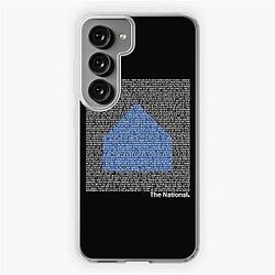 The National (Band) Logo (Sleep Well Beast) and Lyrics (White) Samsung Galaxy Soft Case