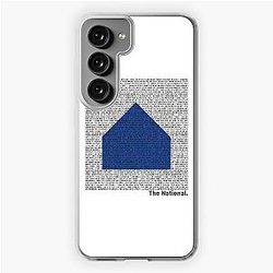 The National (Band) Logo (Sleep Well Beast) and Lyrics (Black) Samsung Galaxy Soft Case