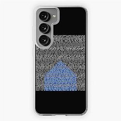 The National (Band) Logo (Sleep Well Beast) and Lyrics Samsung Galaxy Soft Case