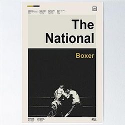 The National - Boxer Poster