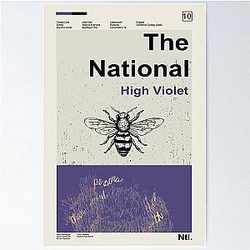 The National - High Violet Poster