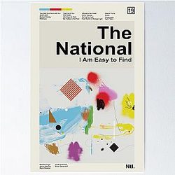 The National - I Am Easy to Find Poster