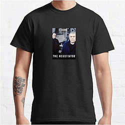 The Negotiator is known for its suspense The Negotiator T-Shirts