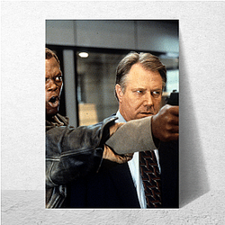 The Negotiator's hero is framed for murder The Negotiator Posters