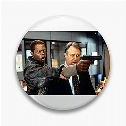 The Negotiator's hero is framed for murder The Negotiator Pins