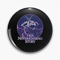 Music Vintage The Neverending Story Gift Music Fans Pin