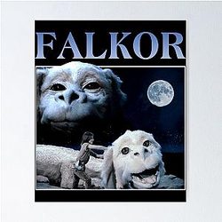 NeverEnding Design Story Movies -FALKOR   Poster