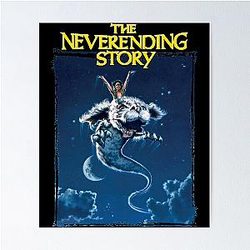 Beautiful Model The Neverending Story Awesome For Movie Fans Poster