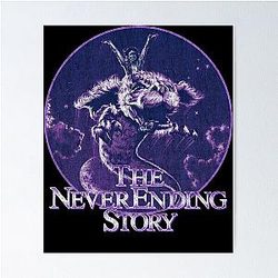 Music Vintage The Neverending Story Gift Music Fans Poster