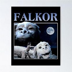 NeverEnding Design Story Movies FALKOR Poster