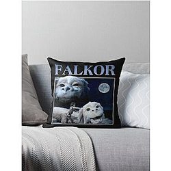 NeverEnding Design Story Movies -FALKOR   Throw Pillow