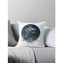 More Then Awesome The Neverending Story Graphic For Fan Throw Pillow