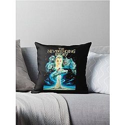 Needed Gifts The Neverending Story Poster Artwork Graphic For Fans Throw Pillow