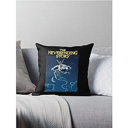 Beautiful Model The Neverending Story Awesome For Movie Fans Throw Pillow