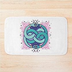 Neverending snake Bath Mat