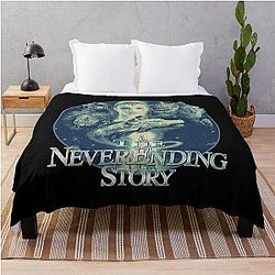 The Neverending Story Throw Blanket