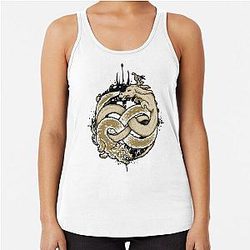 Neverending Fight   Racerback Tank Top