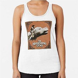 The Neverending Story - Happy Flight  Racerback Tank Top