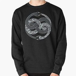 AURYN uroboros. Snake biting it's own tail. Neverending story. Pullover Sweatshirt