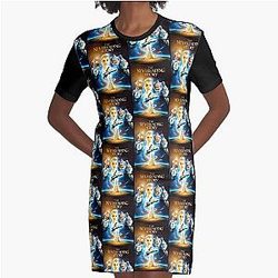 Neverending Story Graphic T-Shirt Dress