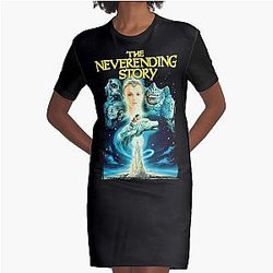 The Neverending Story Graphic T-Shirt Dress