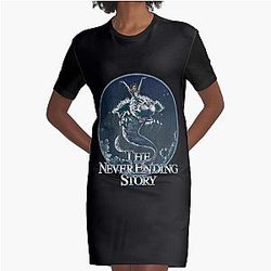 The Neverending Story Graphic T-Shirt Dress