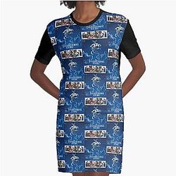 The Neverending Story Poster Graphic T-Shirt Dress