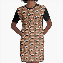 The Neverending Story - Happy Flight  Graphic T-Shirt Dress