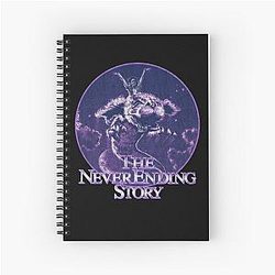 Music Vintage The Neverending Story Gift Music Fans Spiral Notebook