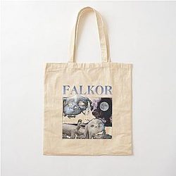 NeverEnding Design Story Movies -FALKOR   Cotton Tote Bag