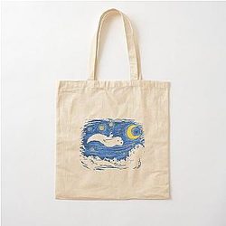 Neverending Night   Cotton Tote Bag