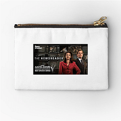 Public Scrutiny The Newsreader Zipper Pouches