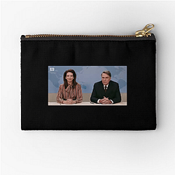Professional Rivalry The Newsreader Zipper Pouches