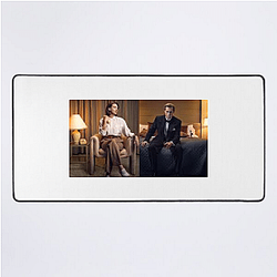 Breaking Stories The Newsreader Mouse Pads