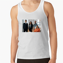 Behind-Scenes The Newsreader Tank Tops