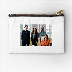 Behind-Scenes The Newsreader Zipper Pouches