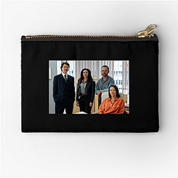 Behind-Scenes The Newsreader Zipper Pouches