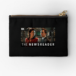 Newsroom Tension The Newsreader Zipper Pouches