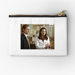 Career Ambition The Newsreader Zipper Pouches
