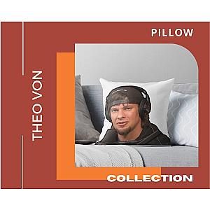 Theo Von Throw Pillow