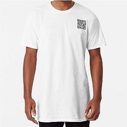 Theo Von - No Arms QR CODE SHIRT Long T-Shirt RB3107