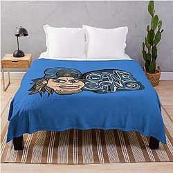 Theo Von Gang Gang Illustration Design Throw Blanket RB3107